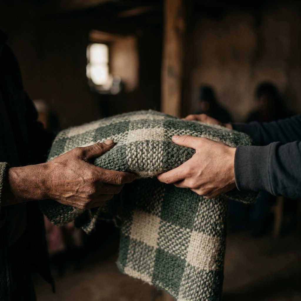 Winter relief distribution